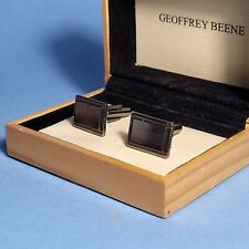 Geoffrey Beene Men Cufflinks Metal in Box