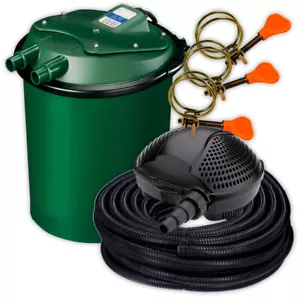 Fish Mate PUV 5000 Pond Filter Kit Bundle UVC, Pump, Hose, Clips Fish Koi Garden - Picture 1 of 7