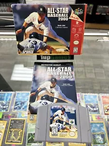 All-Star Baseball 2000 (Nintendo 64, 1999) CIB T14 - Picture 1 of 8