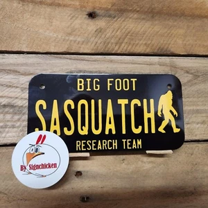 Sasquatch, Bigfoot, License Plate, Auto tag, number plate - Picture 1 of 1