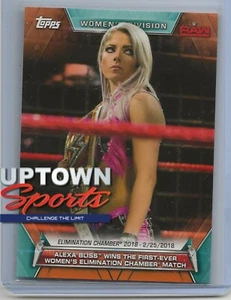 2019 Topps WWE Women’s Division Wrestling BRONZE Parallel ALEXA BLISS #65 12/50 - Picture 1 of 2