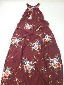 ZESICA Womens Size XL Floral Print Sleeveless Dress NWT New - Picture 1 of 6