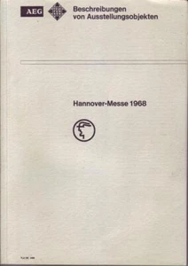 AEG-Telefunken Hannover-Messe 1968 descripción de objetos de exposición - Imagen 1 de 1