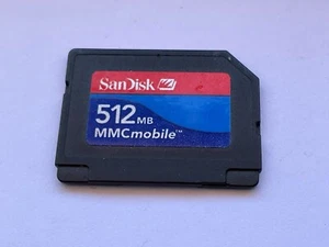 Sandisk 512MB Multi Media MMC Memory Card - Tested - Tracked Postage - Picture 1 of 2