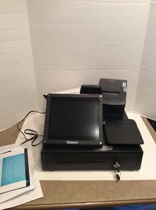 Groovv Kreditkarte Storefront Einrichtung Terminal Kassenschublade Drucker Router  - Bild 1 von 11