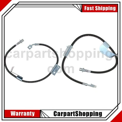 Línea de freno de manguera hidráulica de freno delantero 2 para Chevrolet Express 2500_C 2003 2004 Foto 1 de 4