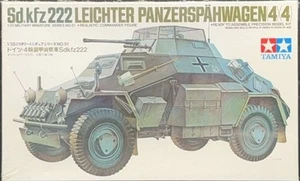 NEW TAMIYA SD.KFZ 222 LEICHTER PANZERSPAHWAGEN 4X4 1:35 MODEL - Picture 1 of 6