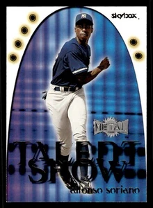 2000 Skybox Metal - Talent Show Alfonso Soriano #6 - Picture 1 of 2