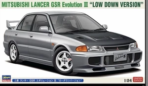 Hasegawa 20782 1:24 Mitsubishi Lancer GSR Evolution III Low Down Ver. Modellbausatz - Bild 1 von 1