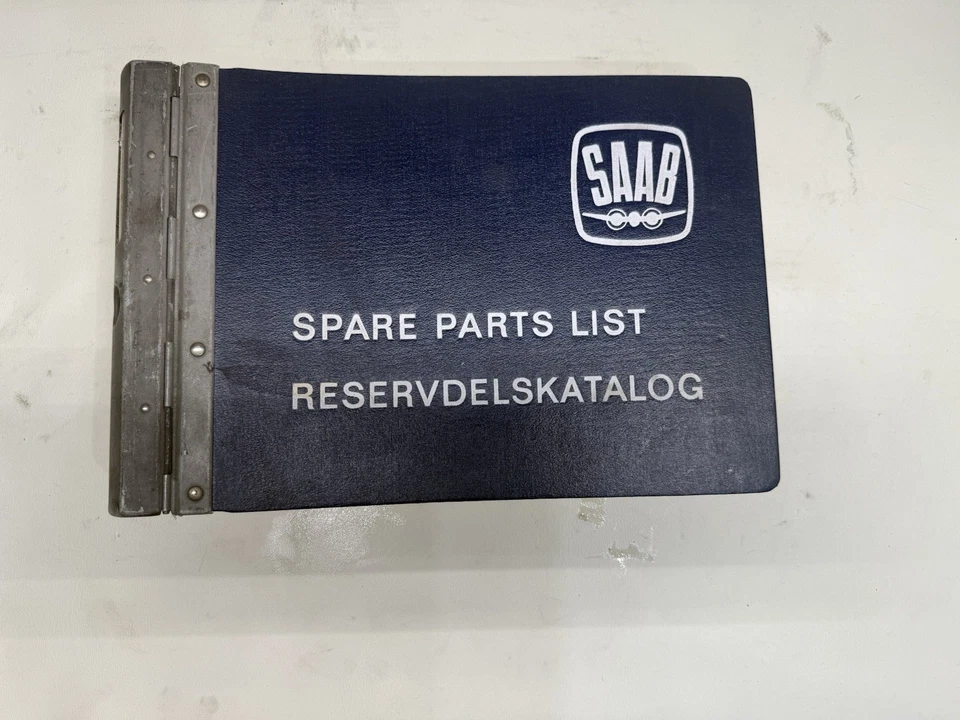 Carpeta lista repuestos vintage SAAB - Modelos 93 / GT 750 / 96 / Sport 95 Foto 1 de 4