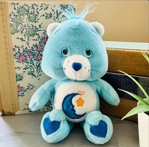 Peluche vintage Care Bears Bedtime Bear - diseño Blue Moon (2002) - Imagen 1 de 4