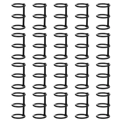 20 piezas Carpeta de hojas sueltas Anillo Metal Anillos que se pueden abrir para calendarios Carpeta de tarjetas de notas Foto 1 de 4