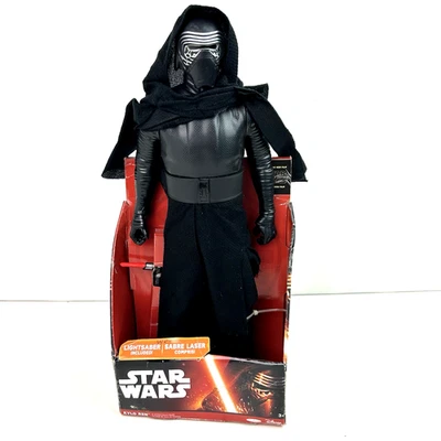 "Figura de acción Kylo Ren 18"" Disney Star Wars con sable de luz Force Awakens" Foto 1 de 4