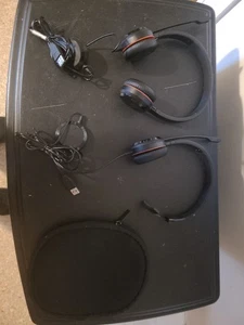 Jabra Evolve2 40 HSC130 USB-C Black UC Wired Headset + Wired Single Headset. - Picture 1 of 6
