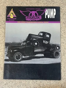 Aerosmith Pump Bass Guitar Tab Book Tablature - Picture 1 of 11