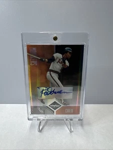 2004 Leaf Limited Moniker Jersey Rod Carew Auto 24/100 California Angels #221 - Picture 1 of 2