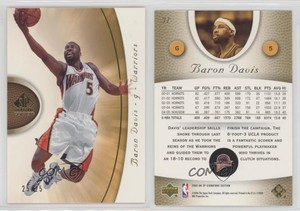 2005-06 SP Signature Edition Gold /25 Baron Davis #31