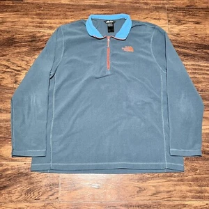 The North Face 1/4 Zip Pullover Fleece Blue Men’s Size XL - Picture 1 of 7