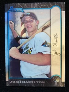 1999 Bowman JOSH HAMILTON Rookie INTERNATIONAL #431 Rays Rangers Angels RC SP - Picture 1 of 3