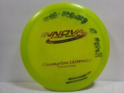 Innova PFN Champion Leopard Yellow / Green 171 grams disc golf - Image 1 of 4