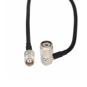 TNC Male Elbow to Female RG58 Cable 1~16FT For Repeater Radio Diplexer Antenna - Picture 1 of 2
