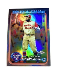 2024 Topps Chrome Update #ASGC-2 Vladimir Guerrero Jr All Star Game Blue Jays - Picture 1 of 4
