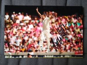 Australia Cricket x3 Signed Photos Ryan Harris Peter Forrest Wes Agar - Picture 1 of 3