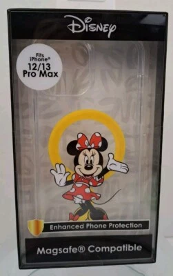 Original Disney Minnie Mouse iPhone 12/13 Pro Max Case MagSafe Compatible New - Image 1 of 4