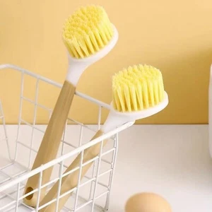 2 Pieces Kitchen Dish Brush Dish Scrubber Plastic Scrub Brush for Pans Pots - Picture 1 of 8
