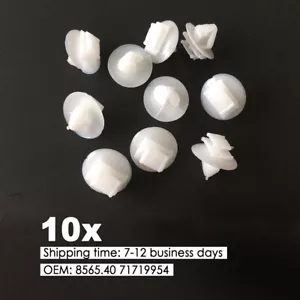 10x Door Scuff Strip Retainer, Side Moulding Bump strip Clip Fit Fiat Renault - Picture 1 of 4