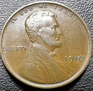 1910 Lincoln Wheat Cent/#99 - Picture 1 of 2
