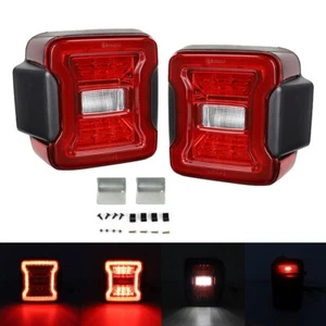 Luces traseras LED para Jeep Wrangler JL 18-23 freno señal de giro inversa marcador lateral - Imagen 1 de 14