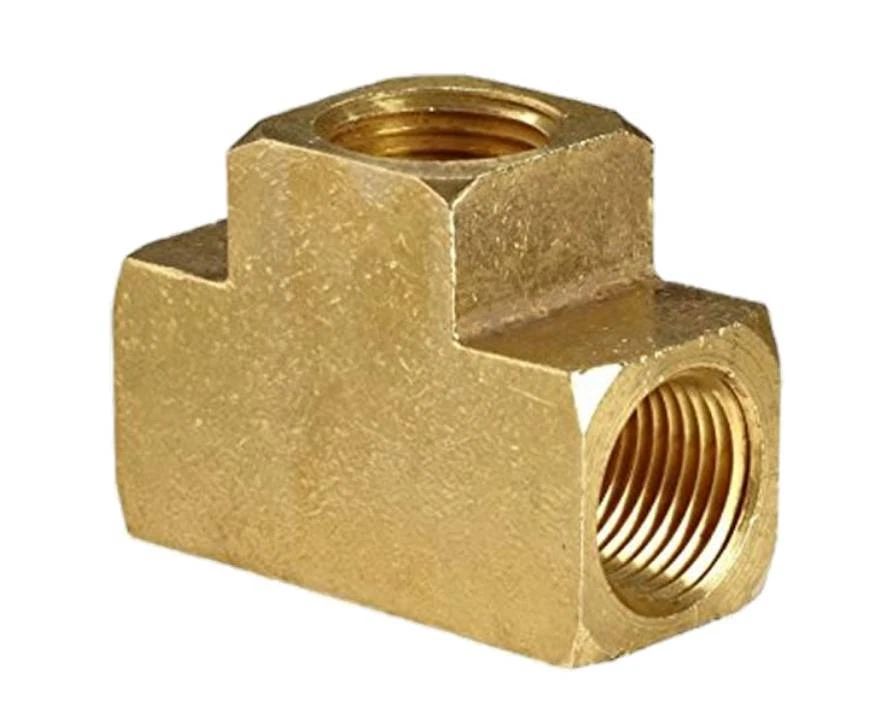 NEWMATICS 3/8" NPT Brass Female Pipe Tee , Valve, Bags Air Ride Suspension