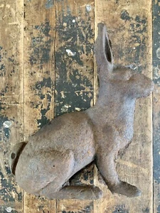 Moline Corp. (National Grey Iron Foundry) Belvidere Illinois Cast Iron Bunny - Picture 1 of 15