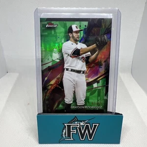 2024 Topps Finest #19 Grayson Rodriguez Verde 62/75 Baltimore Orioles - Imagen 1 de 2