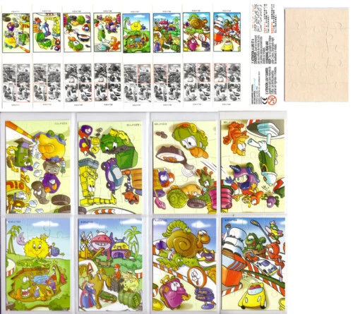 Superpuzzle - K03 Varianten mit allen 8 BPZ aus MEXIKO - RAR!! - Bild 1 von 1