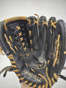 Louisville Slugger L1350 13.5 Inch Dynasty Baseball Glove Mitt Black RHT  - Picture 1 of 8