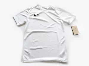 Nike Kinder Dri-fit Park 7 T-Shirt Shirt Sportshirt Sportoberteil Gr: L Weiß - Bild 1 von 2