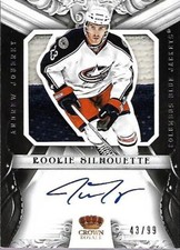 2012-13 Crown Royale Rookie Silhouette Prime #64 Andrew Joudrey Jersey Auto /99