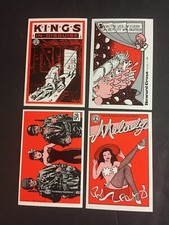 20th Anniversary Kitchen Sink Cards Lot of 4 NM/M 1988 