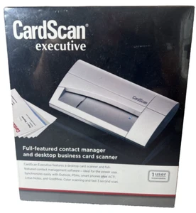 CardScan Executive Desktop Visitenkarten Scanner NEU & VERSIEGELT CS-A08180-ENG - Bild 1 von 7