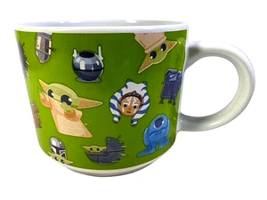 Star Wars Galerie Mandalorian Green Grogu Baby Yoda Coffee Tea Mug Cup 10 oz - Picture 1 of 11