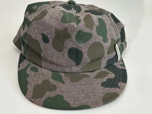 Mens Volcom Camo Hat Snap Back Adjustable Baseball Cap OS Camo Surf - Picture 1 of 7
