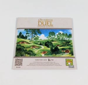 LORD OF THE RINGS DUEL FOR MIDDLE EARTH Board Game SHIRE Promo Tile NEW Repos - Picture 1 of 2