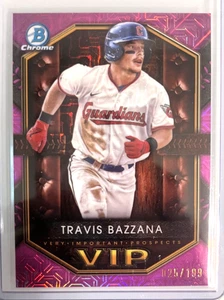 2025 Bowman - Vips Very Important Prospects Travis Bazzana #VIP-8 Pink Mojo... - Picture 1 of 2