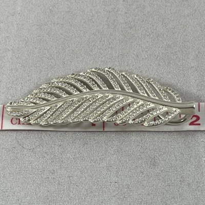 Pandora Retirado Plata Esterlina Pavé Circonita Cúbica Luz Como Pluma Colgante Foto 1 de 4