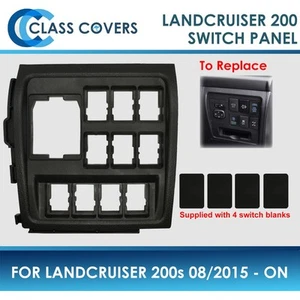 Switch Panel Switch holder for Toyota LandCruiser 200 series 08/2015 ~ On - Picture 1 of 4