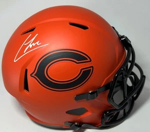 Casco de velocidad réplica RAVE tamaño completo firmado por Bears COLSTON LOVELAND AUTOMÁTICO - BAS - Imagen 1 de 1