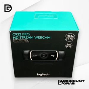 Kamera internetowa Logitech C922 Pro HD Stream 1080P (ZAPIECZĘTOWANA) - Zdjęcie 1 z 3