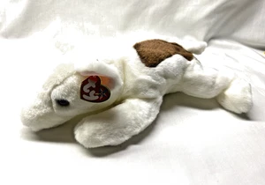 Ty Beanie Buddy 14" Butch Bull Terrier Dog Plush Toy Stuffed Animal Vintage NWT - Picture 1 of 7